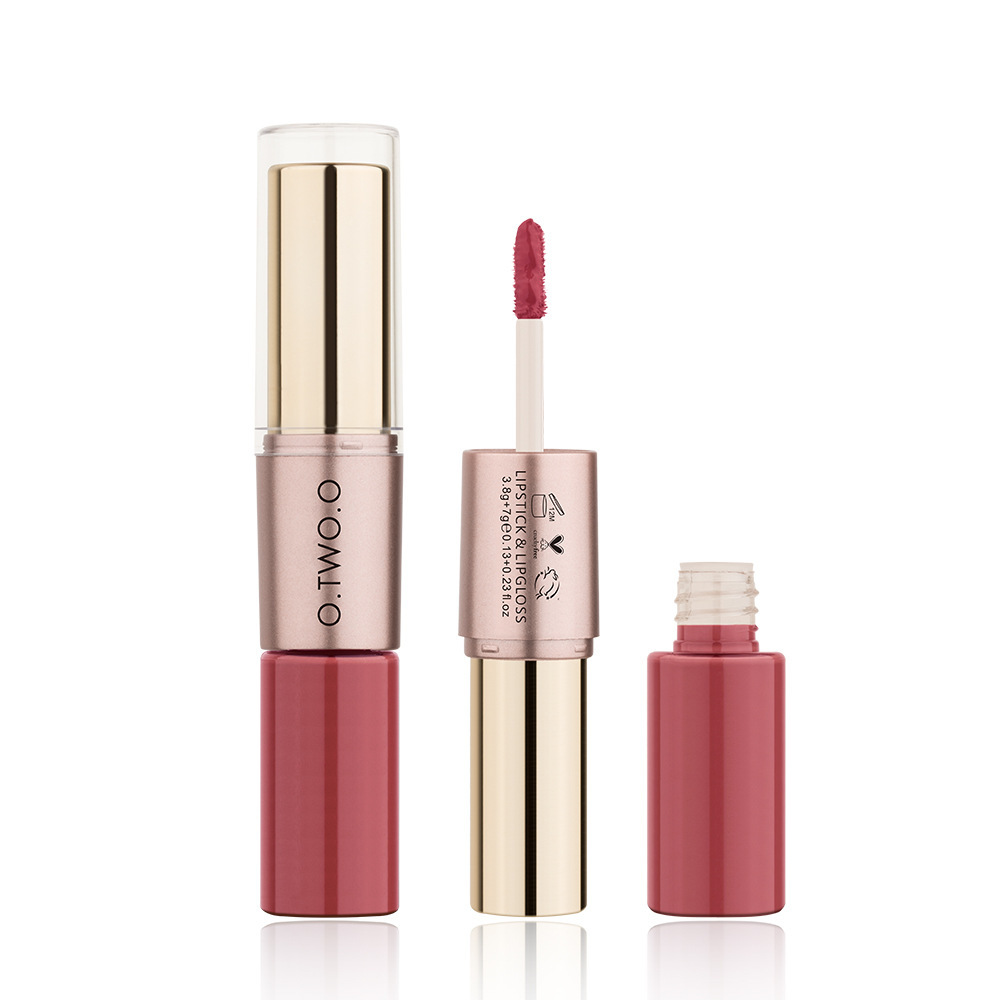 Double-headed Matte Finish Lip Gloss Lipstick