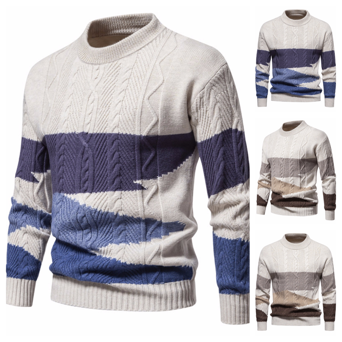 Knitwear Khaki Sweater