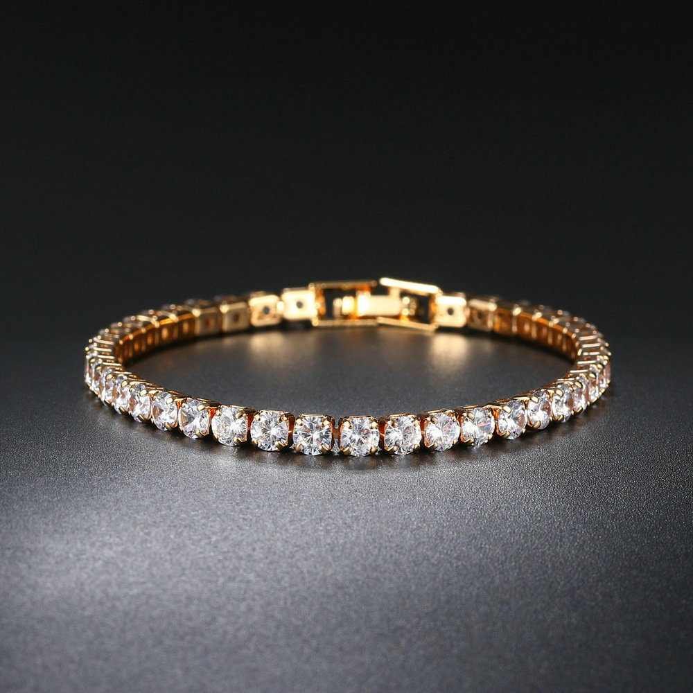 Gold Tennis Bracelet 5