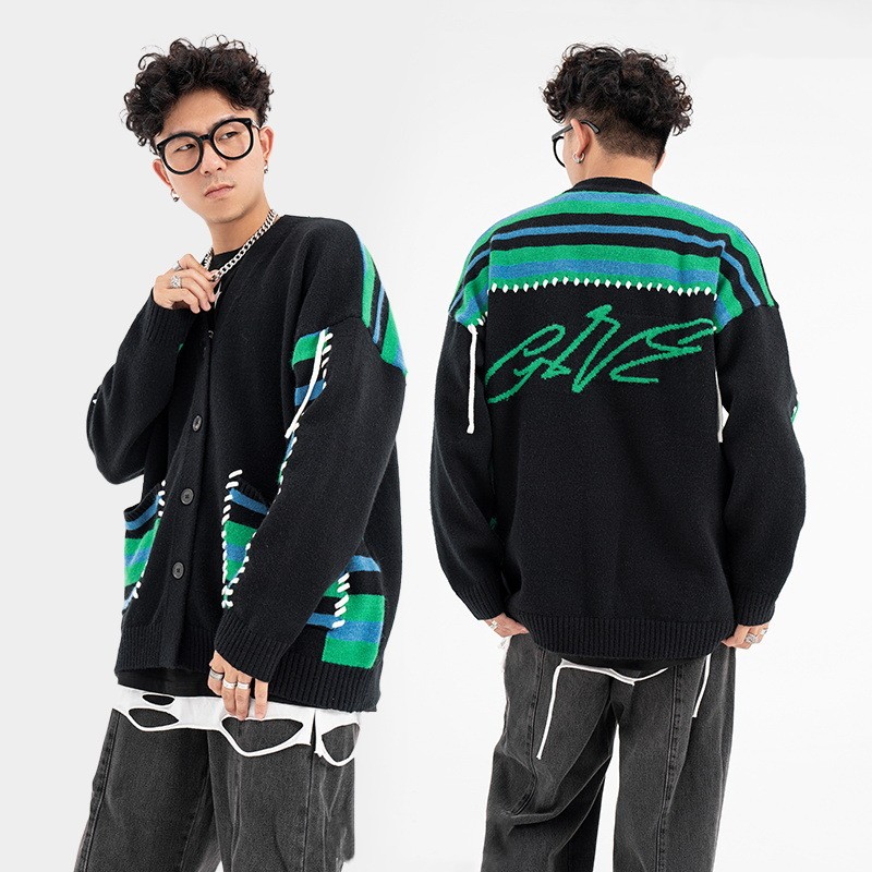 V-neck Cardigan Image 2