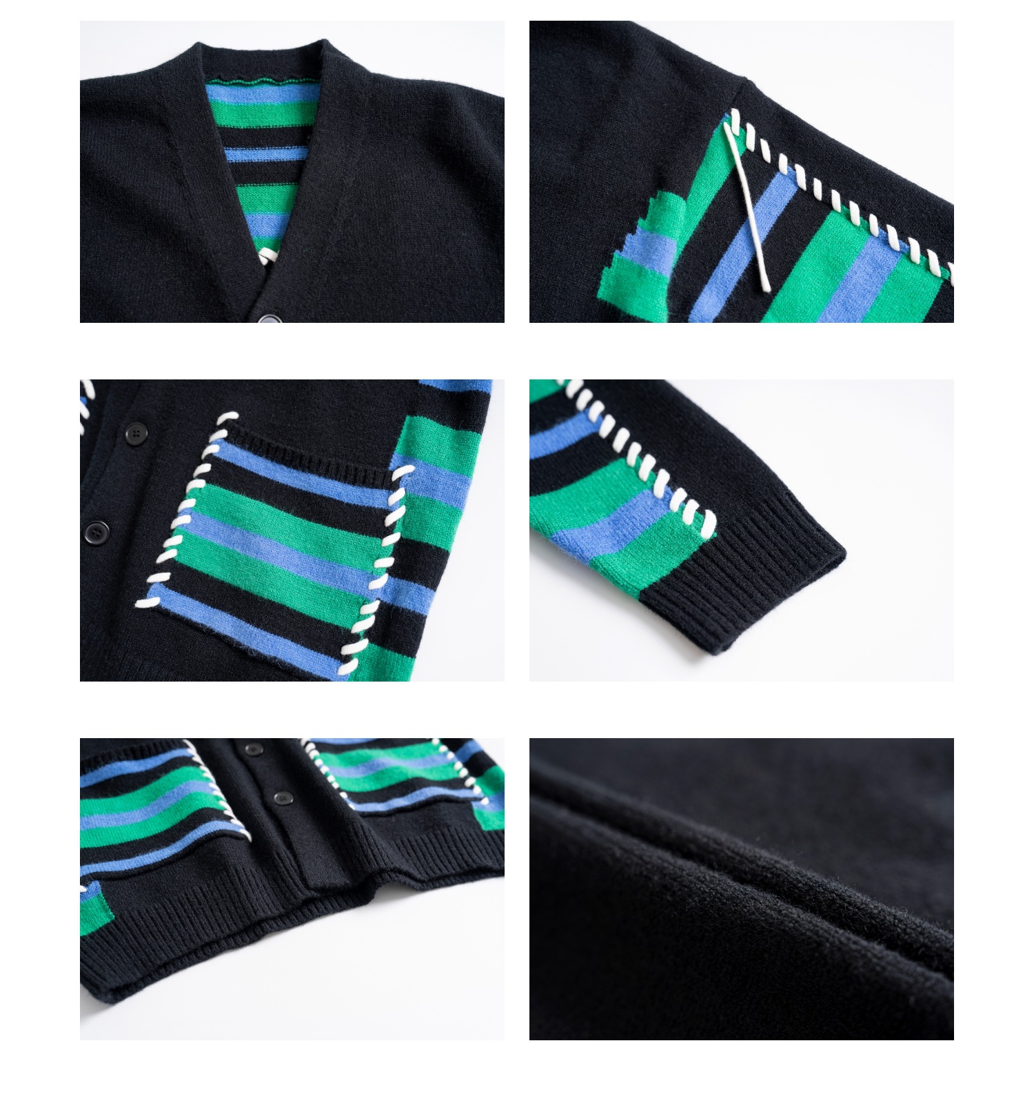 V-neck Cardigan Image 6