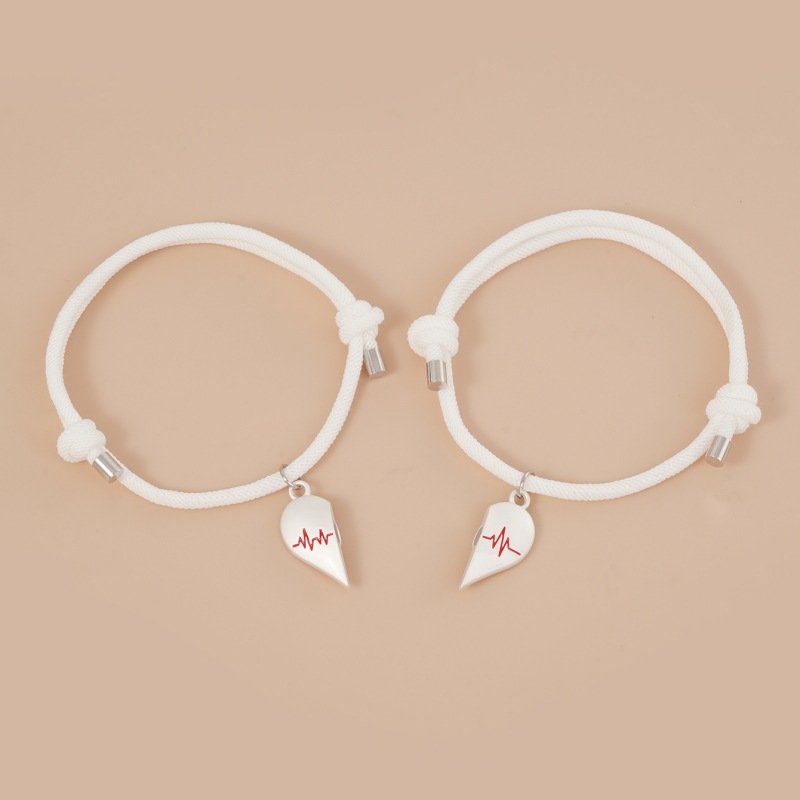 Heart-shaped Magnetic Buckle Bracelet 9