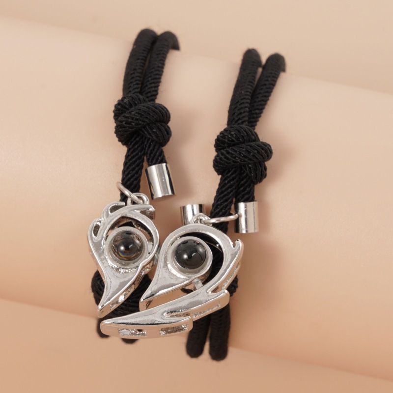 Heart-shaped Magnetic Buckle Bracelet 13