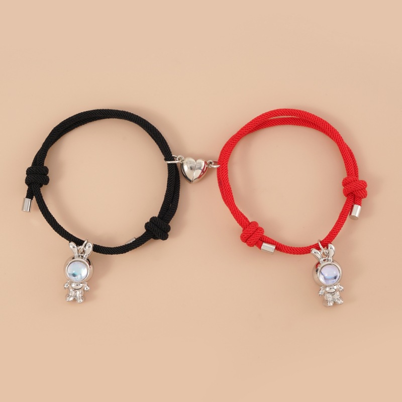 Heart-shaped Magnetic Buckle Bracelet 3