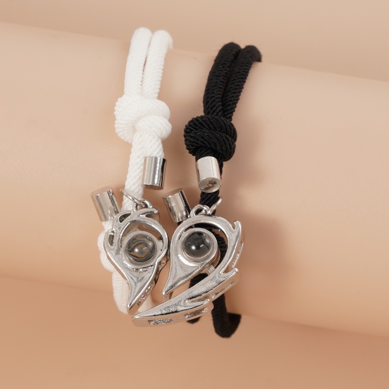 Heart-shaped Magnetic Buckle Bracelet 10