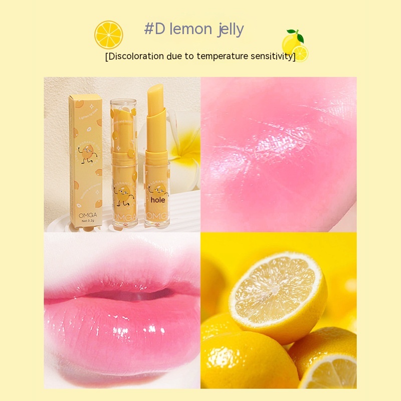 Nourishing Moisturizing Temperature Change Lipstick Color Variations