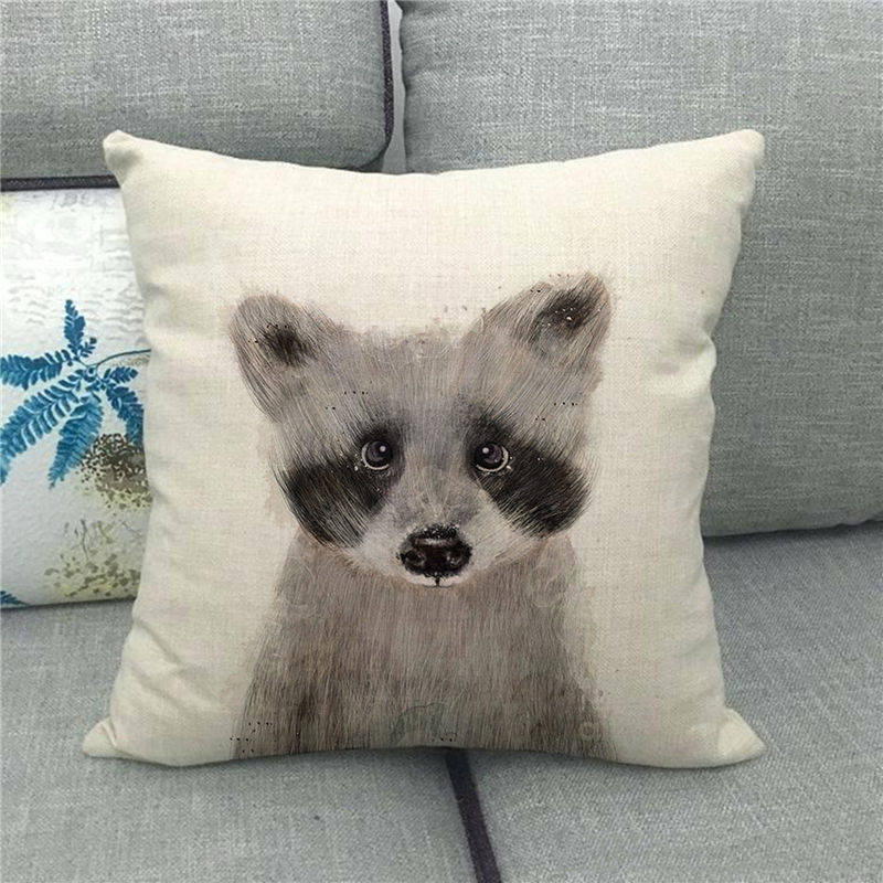 Cute Owl Print Pillowcase 11