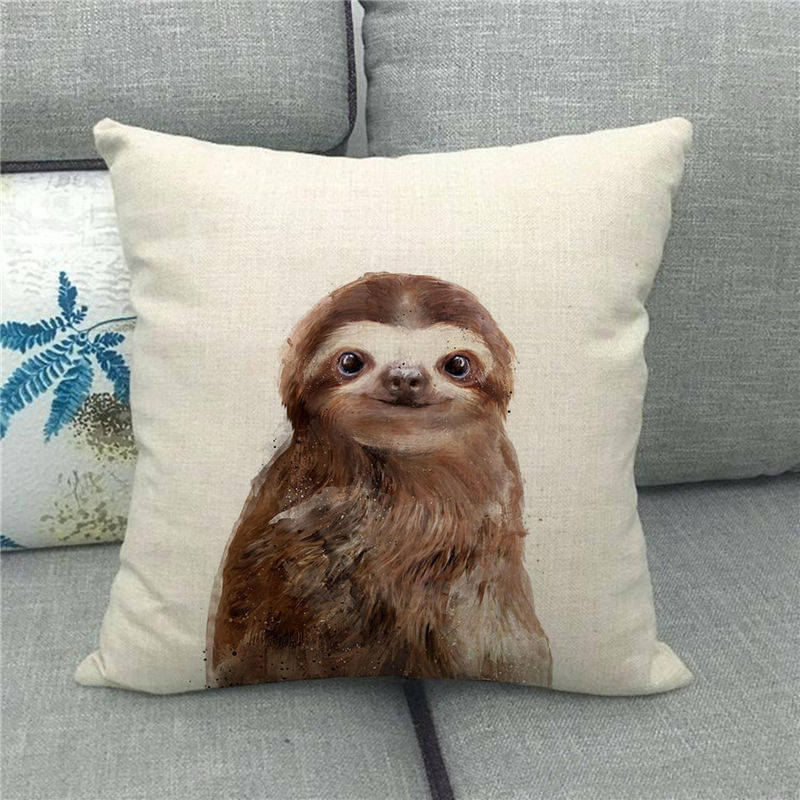 Cute Owl Print Pillowcase 4