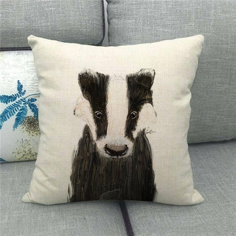 Cute Owl Print Pillowcase 1