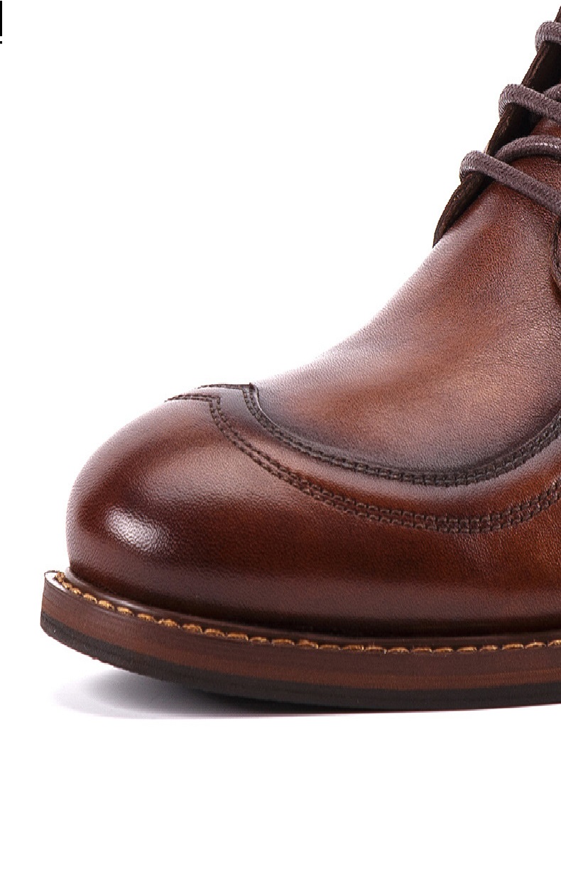 Men's High-top Short Boots - Image 9