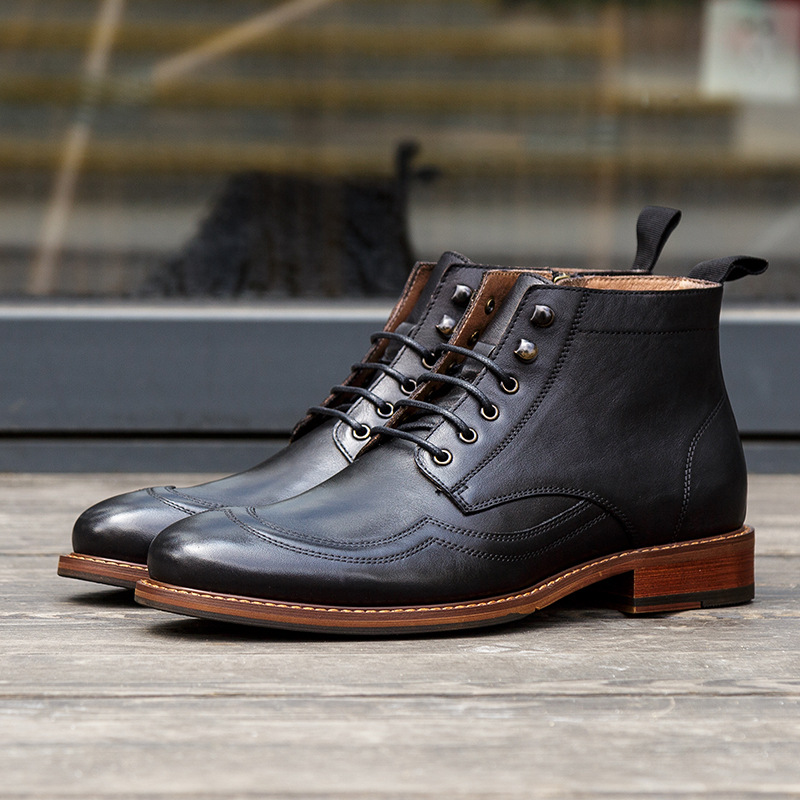 Men's High-top Short Boots - Image 2