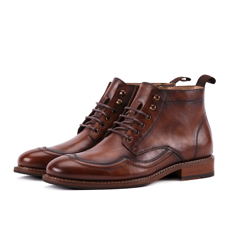 Men's High-top Short Boots - Image 3