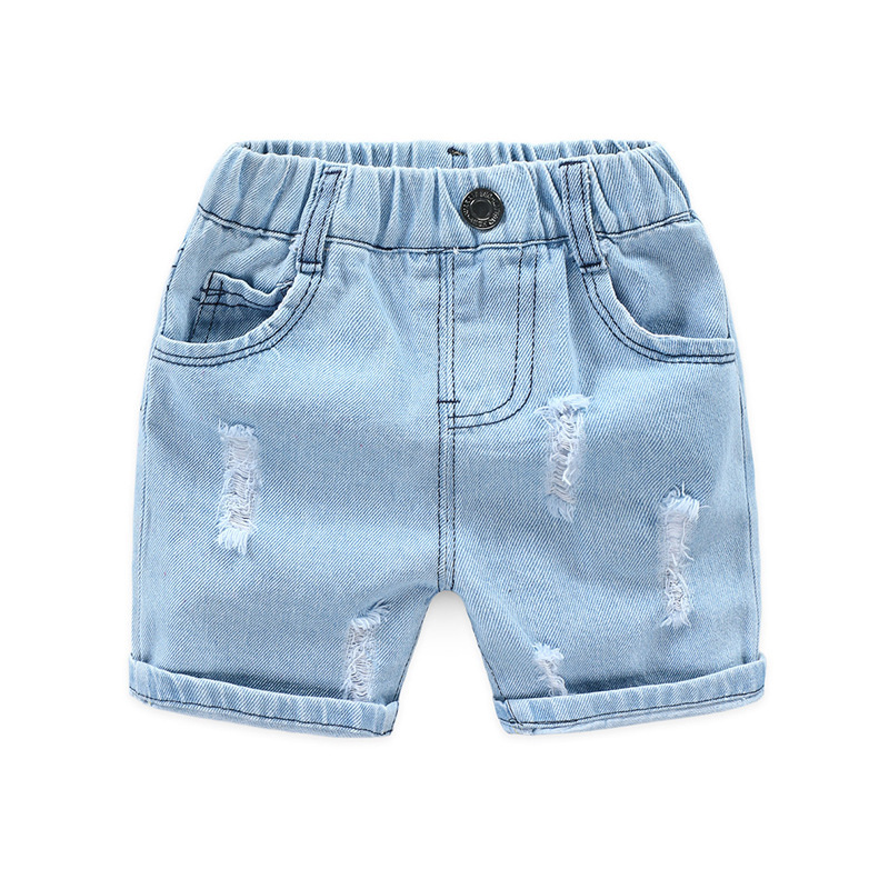 Boys' Ripped Jeans Shorts - Image 3