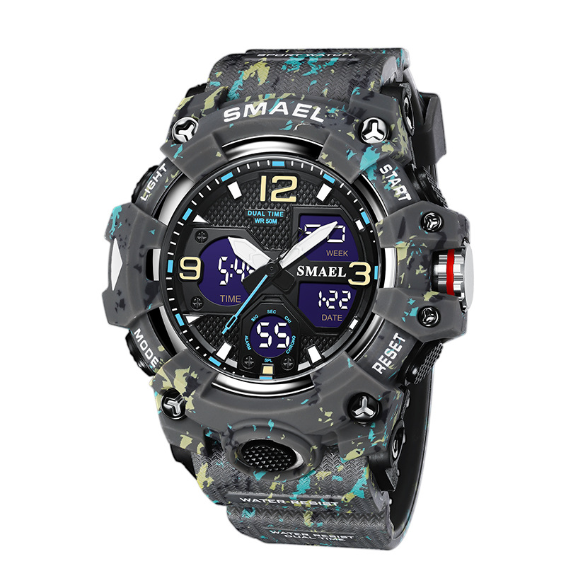 Men's Trendy Watch - Camouflage Army Green