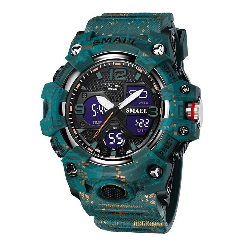 Men's Trendy Watch - Camouflage Black