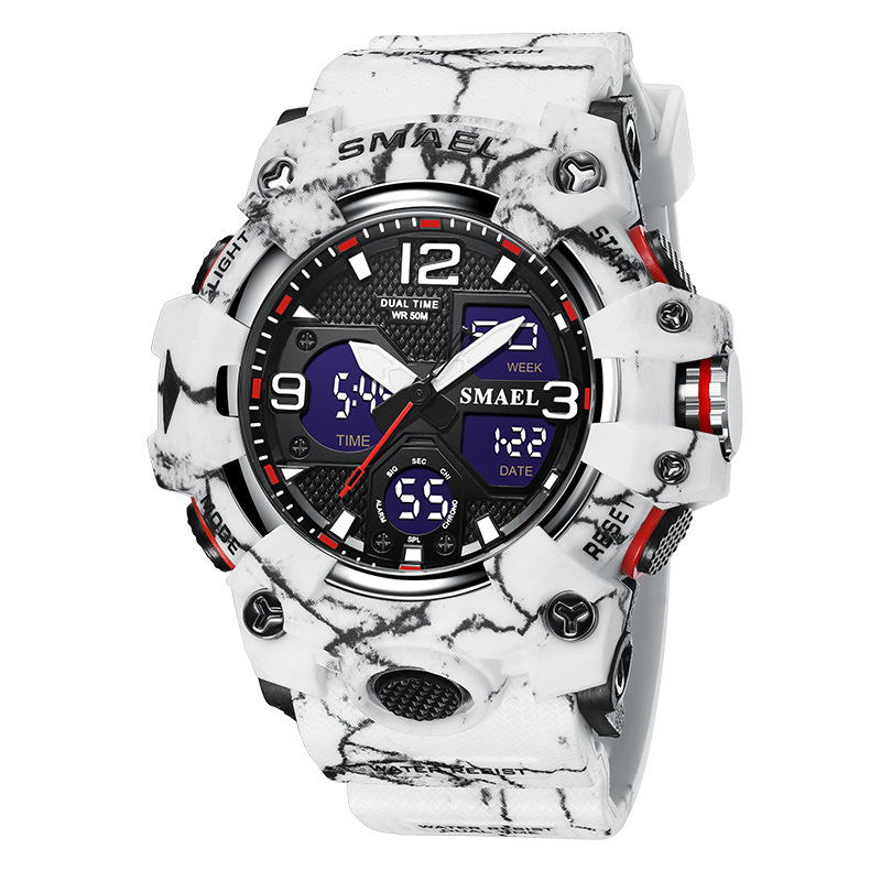 Men's Trendy Watch - Camouflage Gray