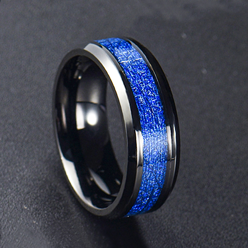 Tungsten Steel Jewelry Ring 5