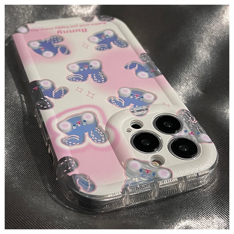 Cute Gradient Laser Rabbit Phone Case 2