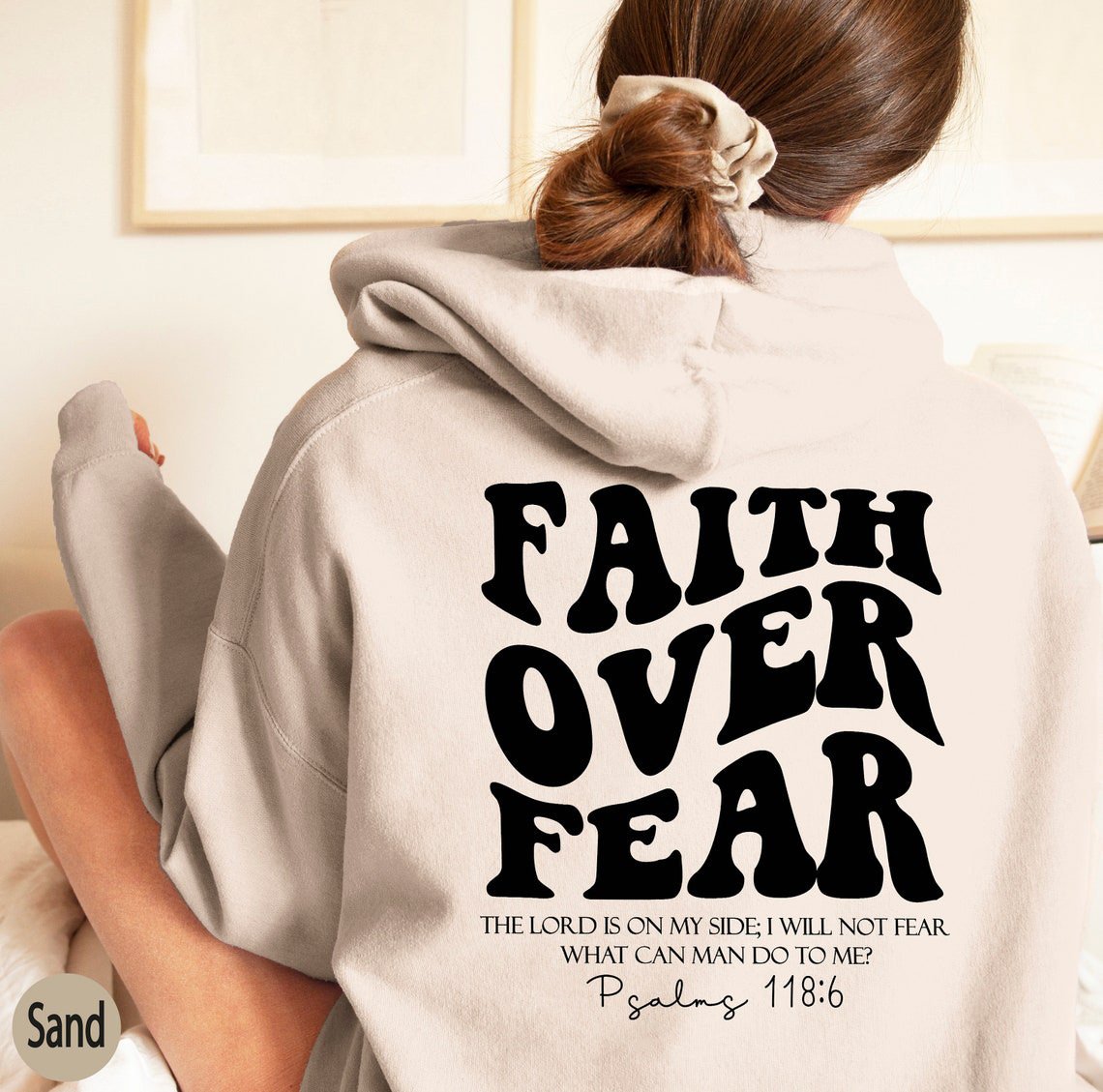 Faith Over Fear Sweatshirt 3
