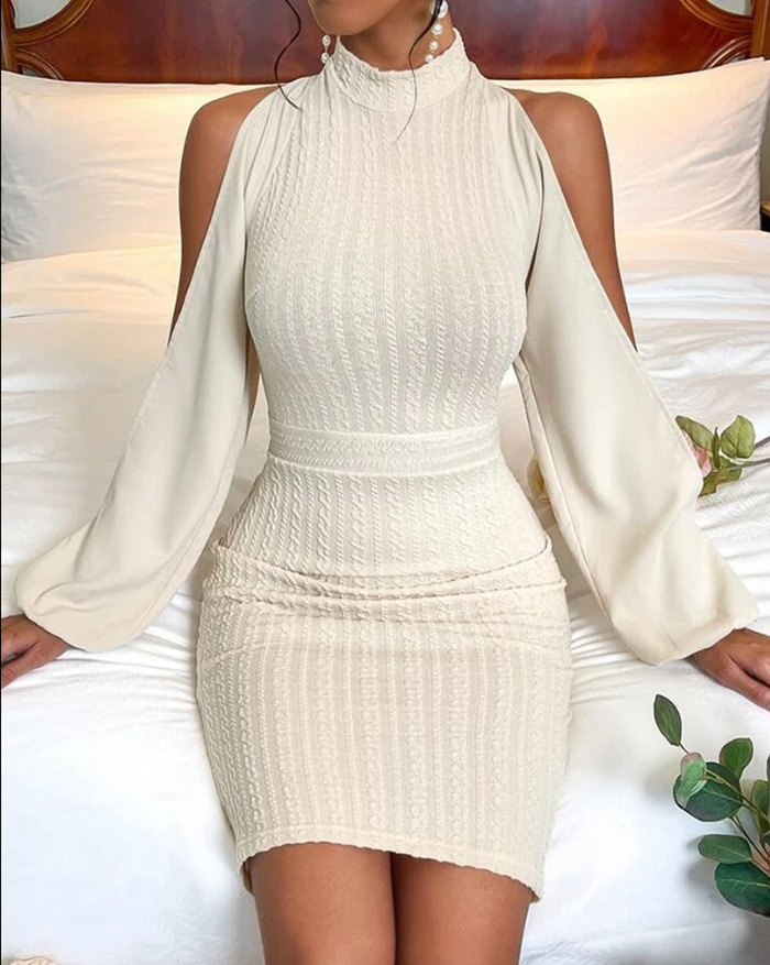 Jacquard Fabric Dress Image 5