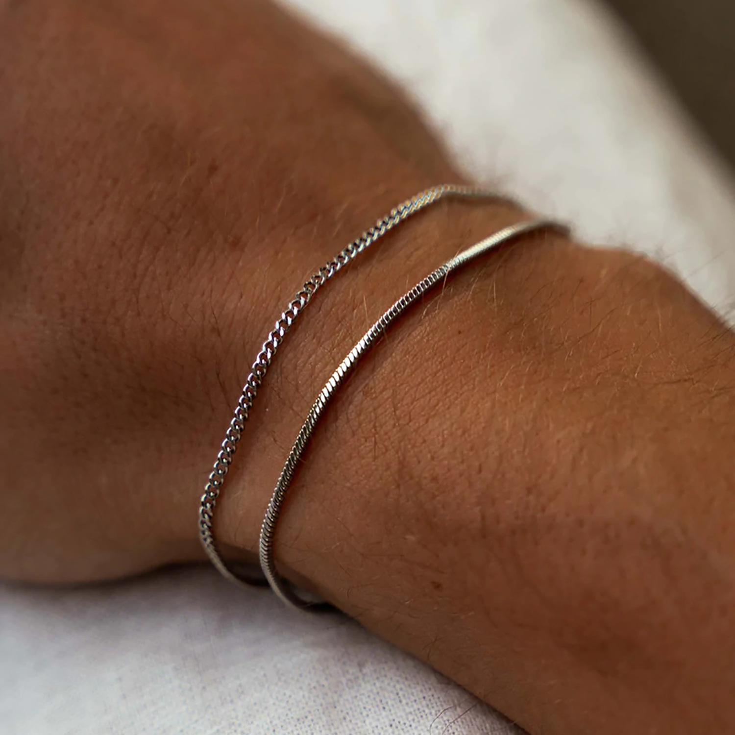 Stylish double-layer bracelet