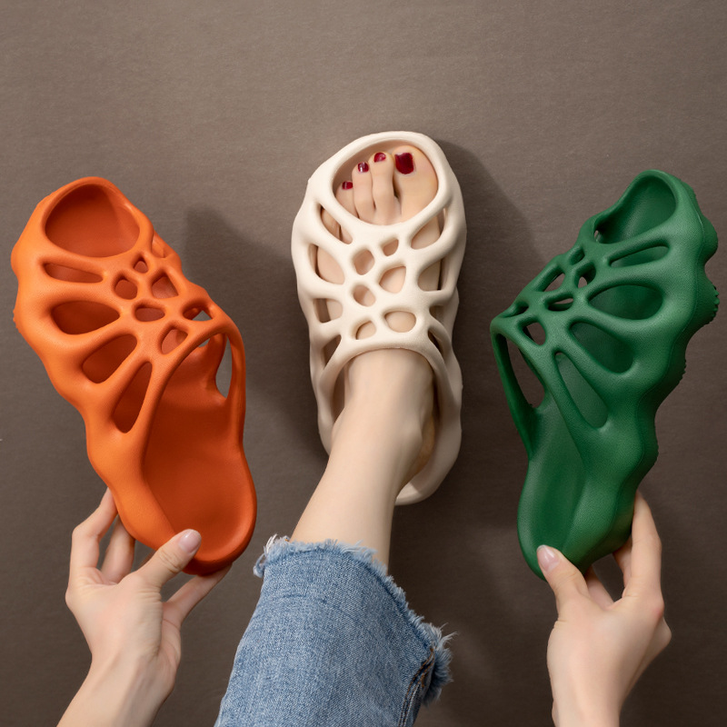 Spider Web Thick Bottom Flip-Flop Image 6
