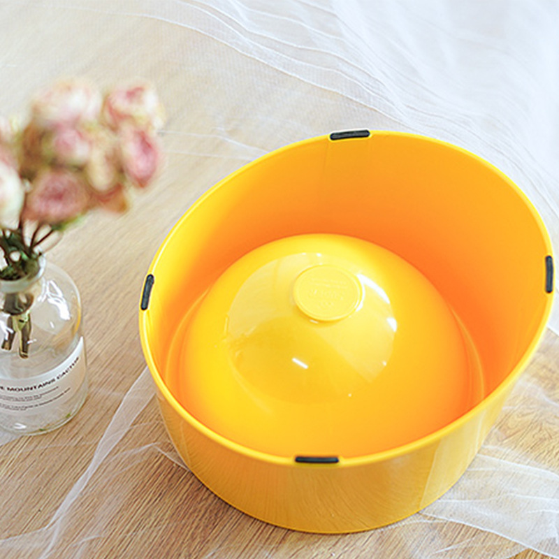 Durable Melamine and Stainless Steel Bowl