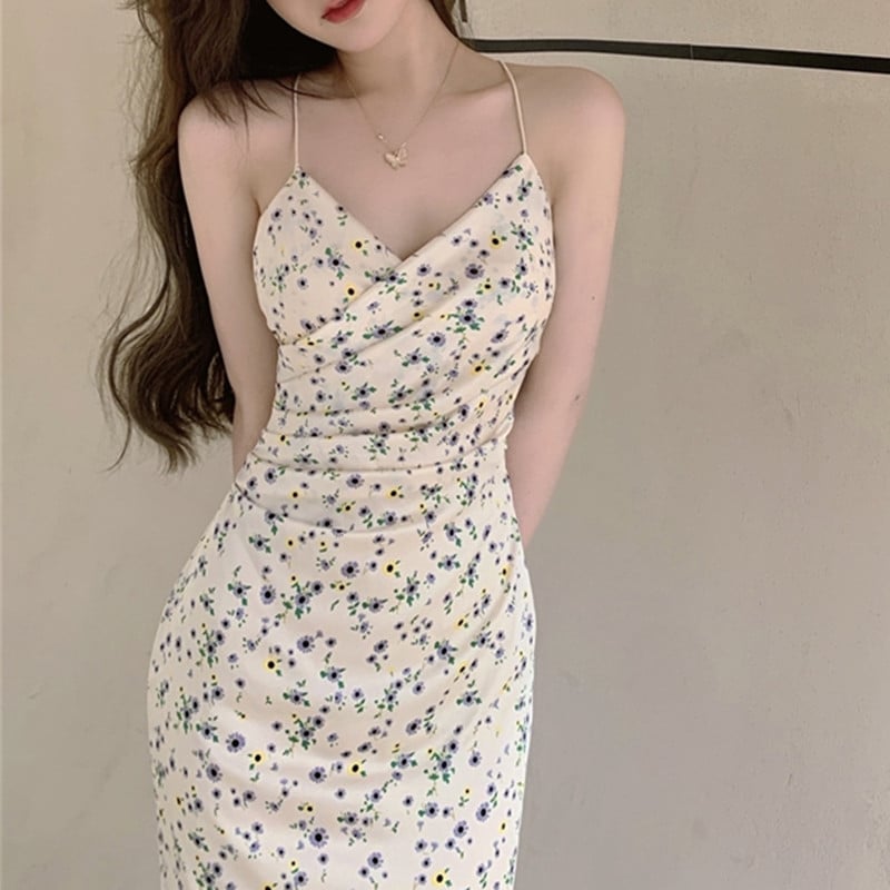 Long Floral Dress Image 3