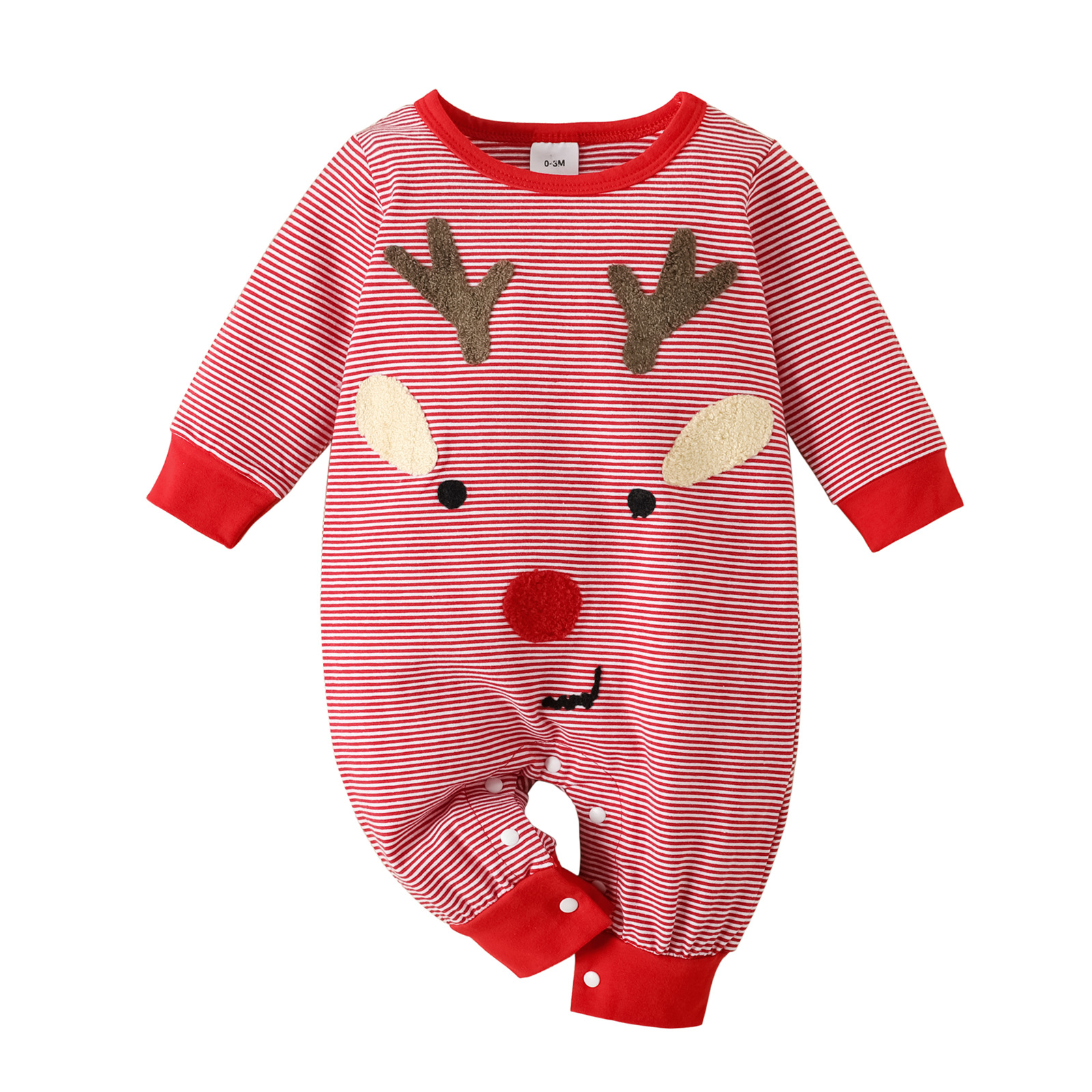 Fashion Children's Christmas Jumpsuit Romper Image 3