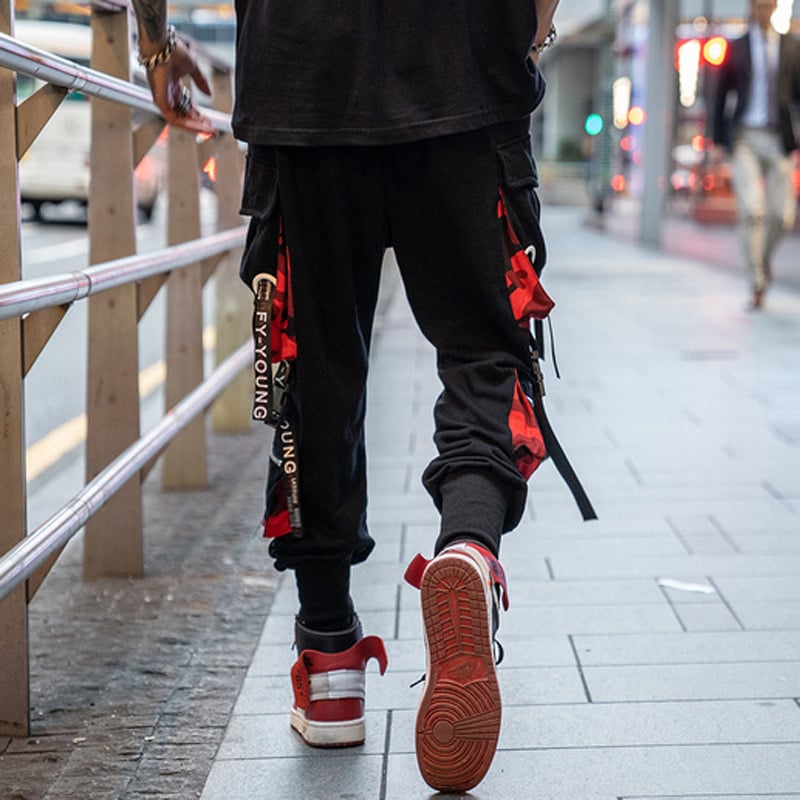 Street Hiphop Webbing Harun Leggings 2