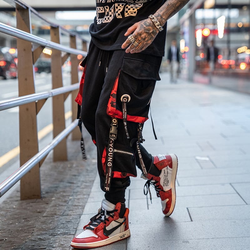 Street Hiphop Webbing Harun Leggings 4