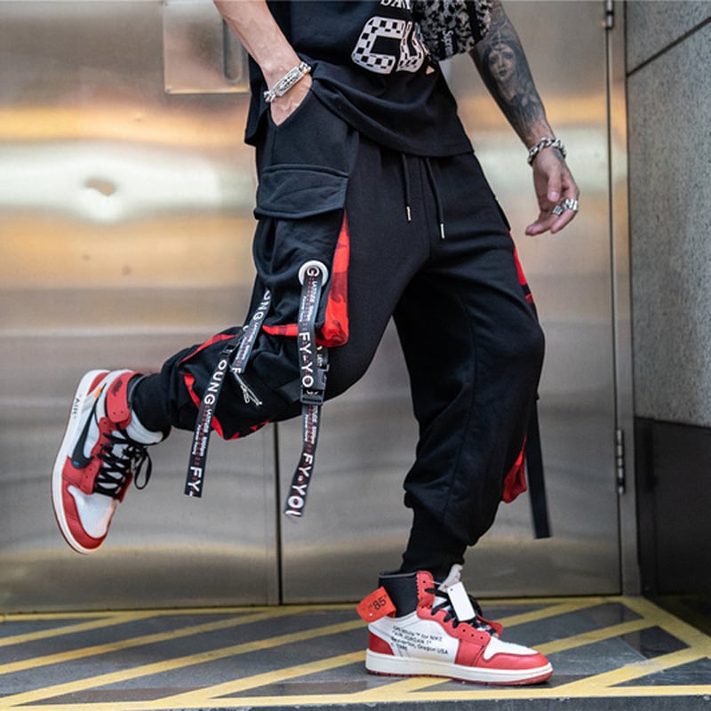 Street Hiphop Webbing Harun Leggings 1
