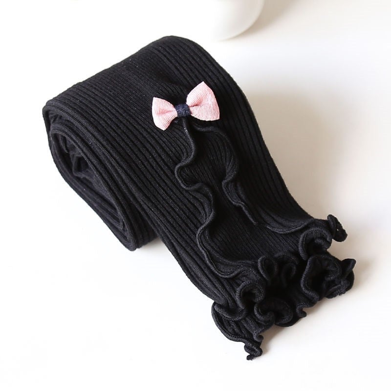 Black Bow Leggings