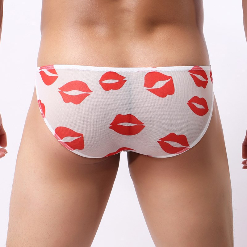 Lip Mesh Gauze Pants Image 1
