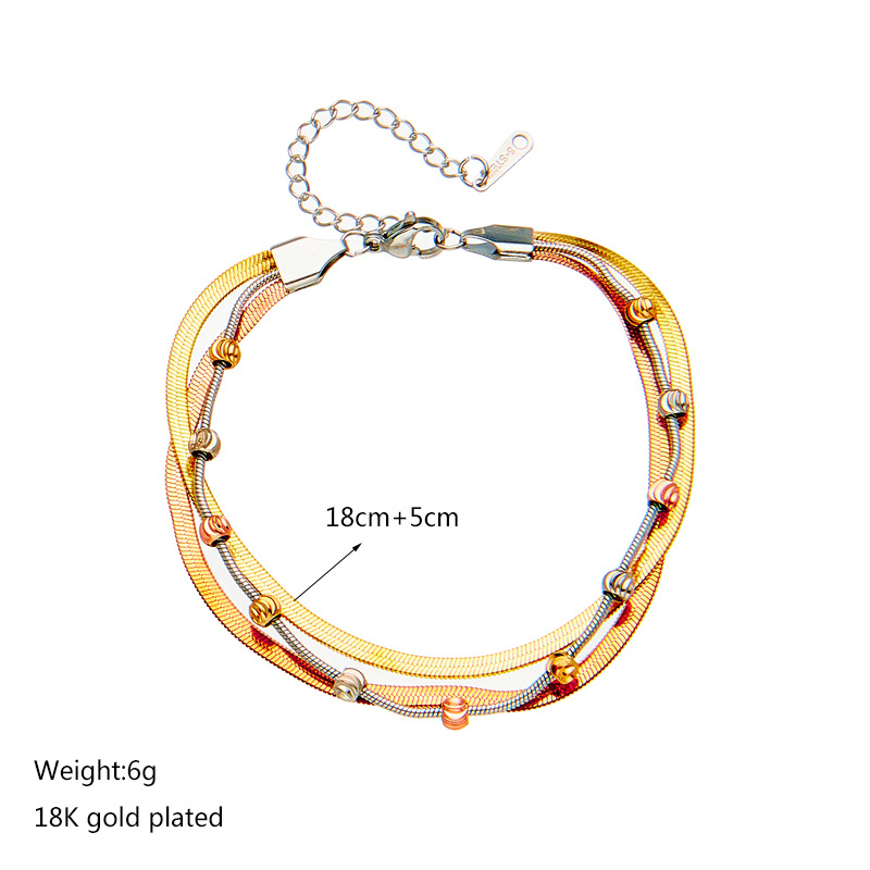 Retro Multi-layer Bracelet Image 1