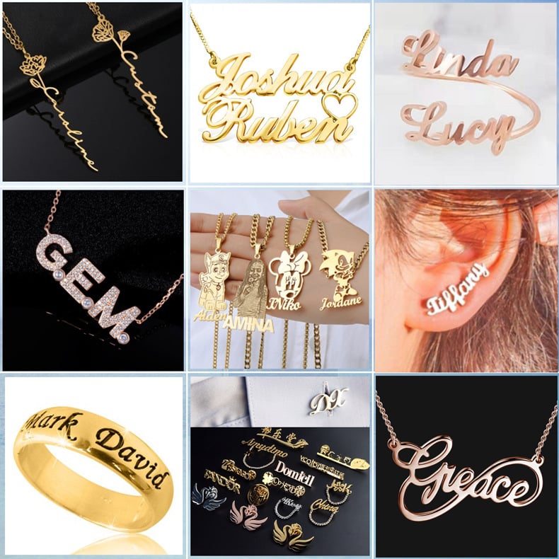 Silver Stainless Steel Name Bracelet