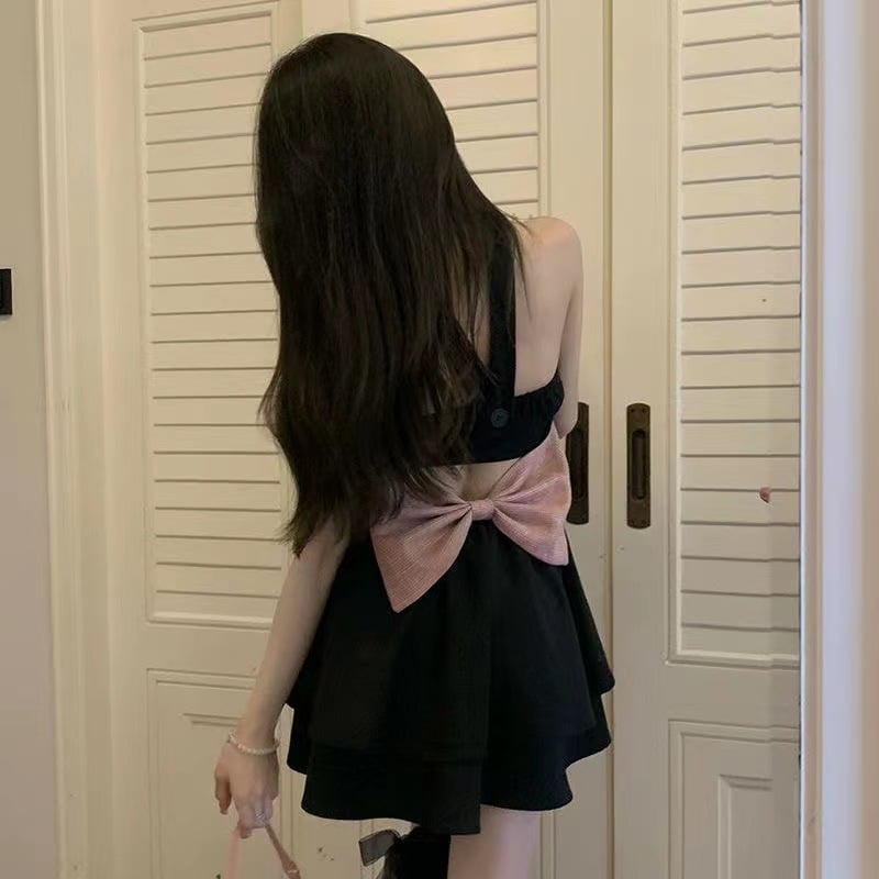 Backless Western Style Dress Image 2
