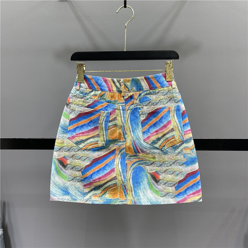 Women’s High Waist Skirt Outfit