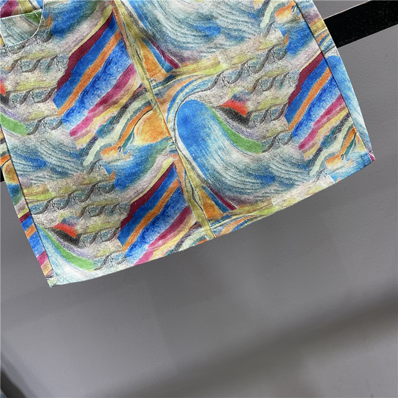 Summer Vibes with Denim Skirt