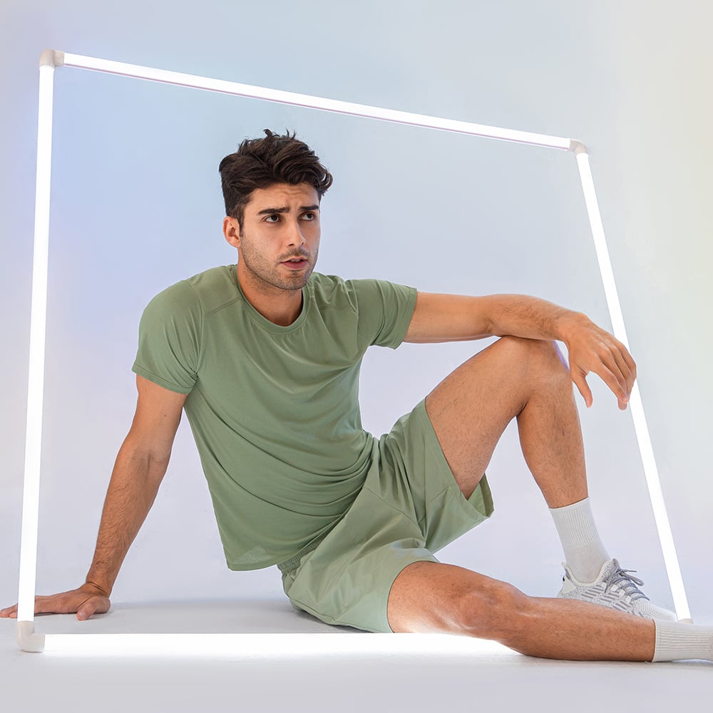 Men's Loose Running T-shirt color options