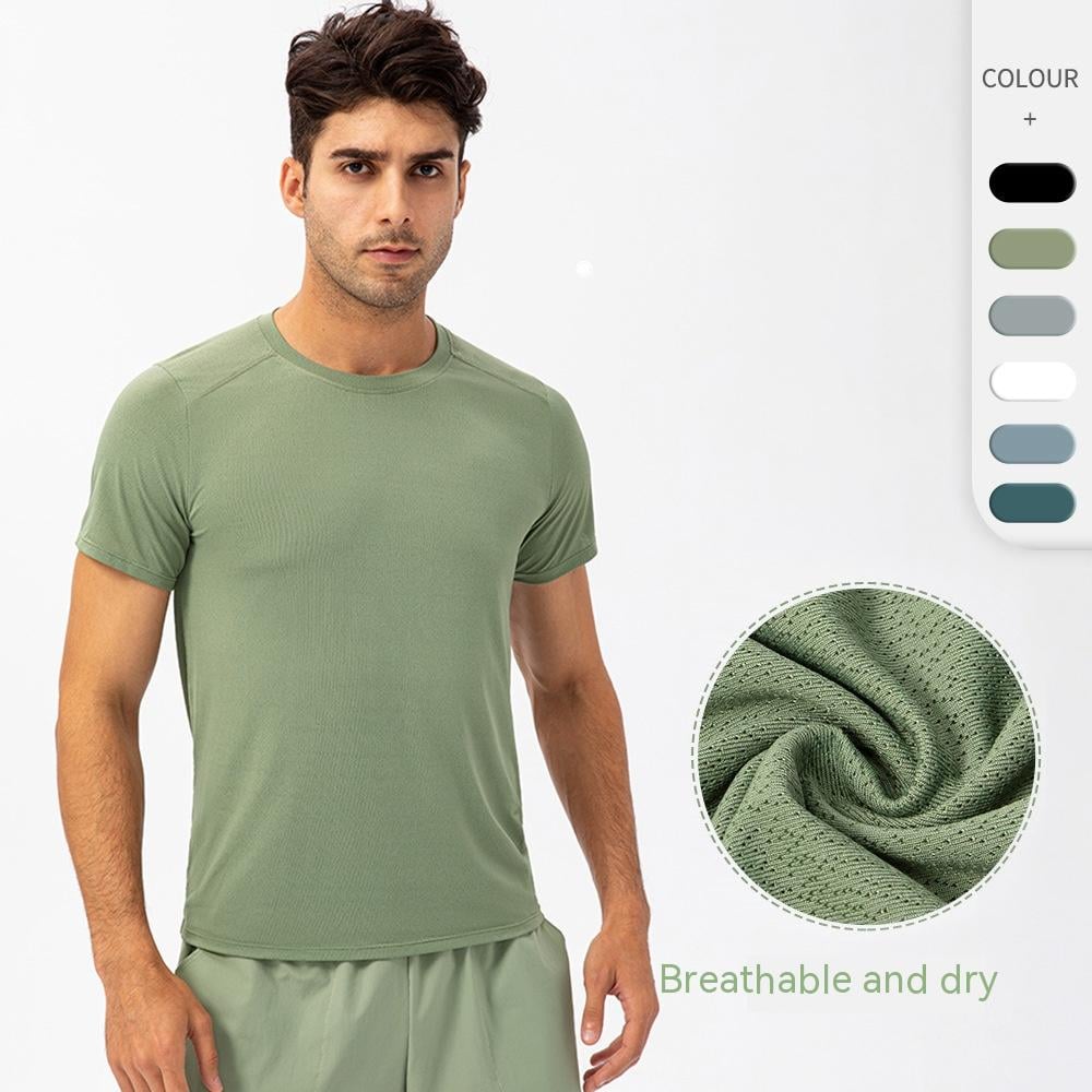 Men's Loose Running T-shirt in action