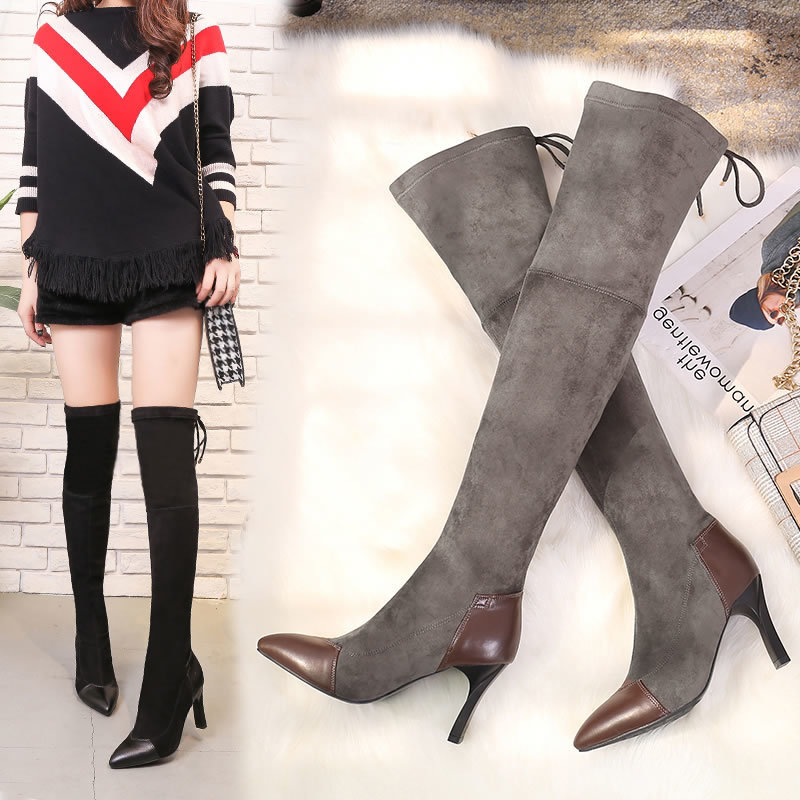 Black Over-the-knee Boots