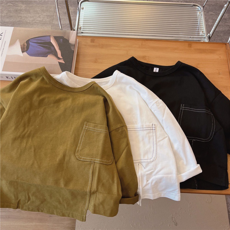 Irregular Bottoming Shirt Image 4