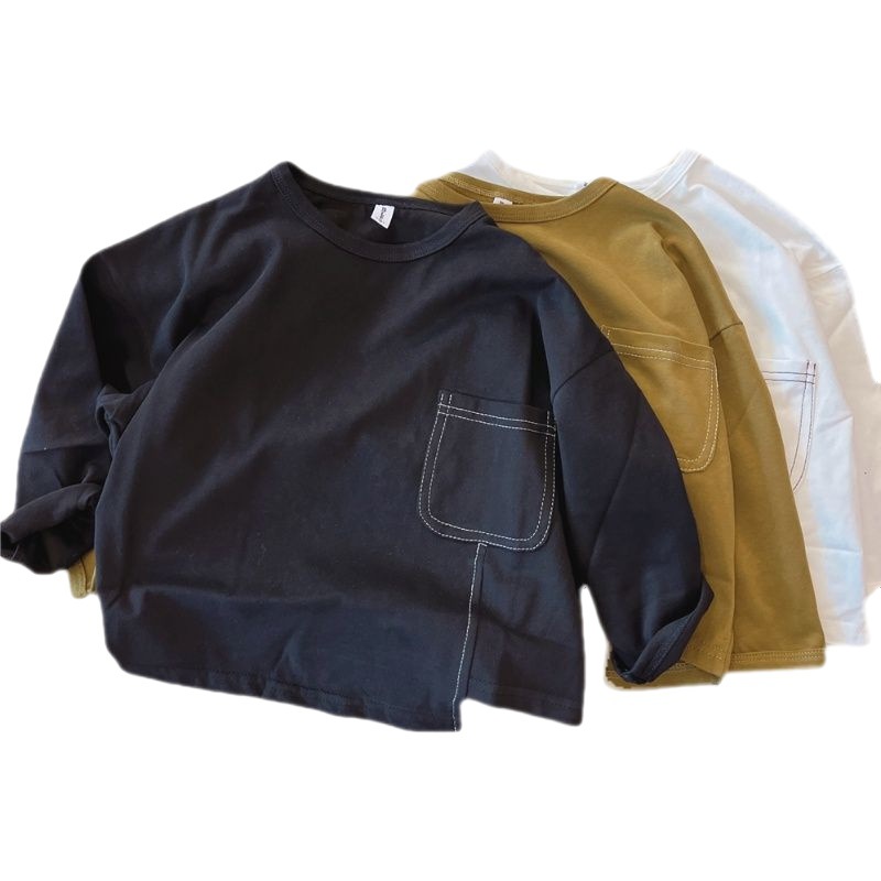 Irregular Bottoming Shirt Image 3