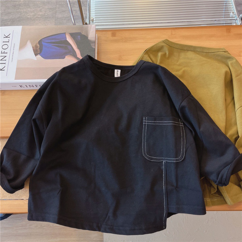 Irregular Bottoming Shirt Image 5