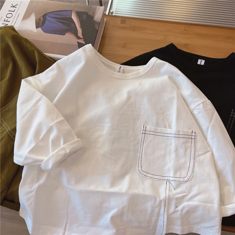 Irregular Bottoming Shirt Image 2