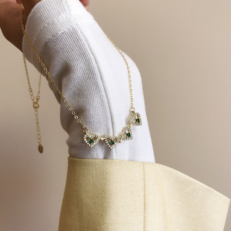 Gold Four-leaf Clover Necklace