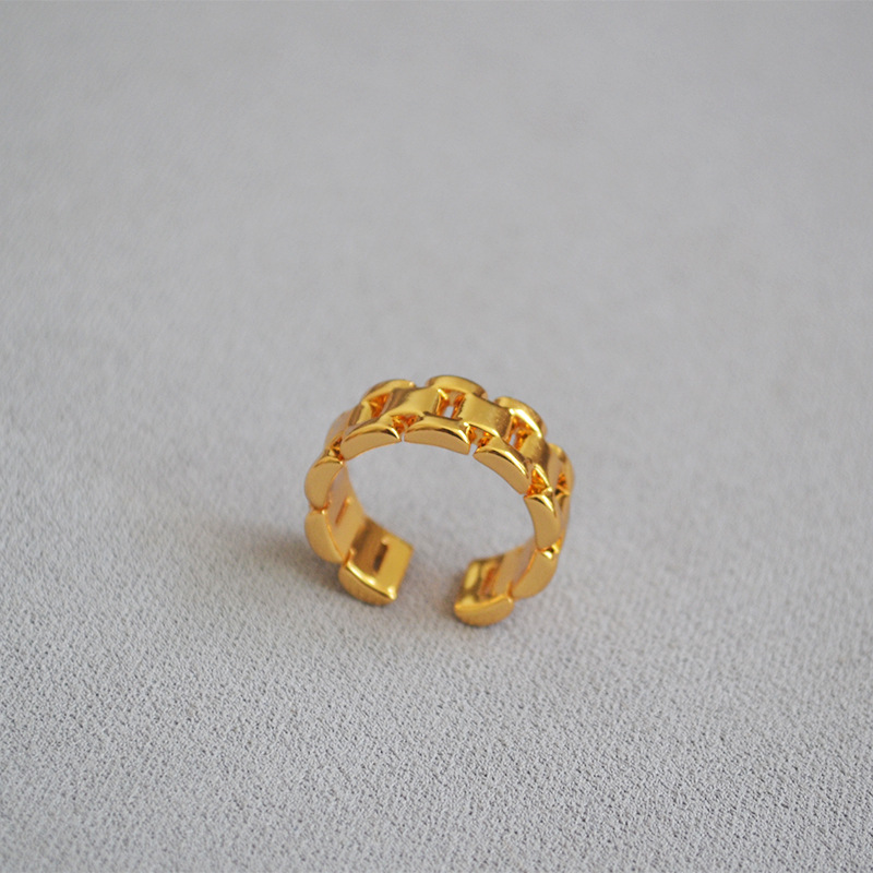 Brass Chain Ring Image 5
