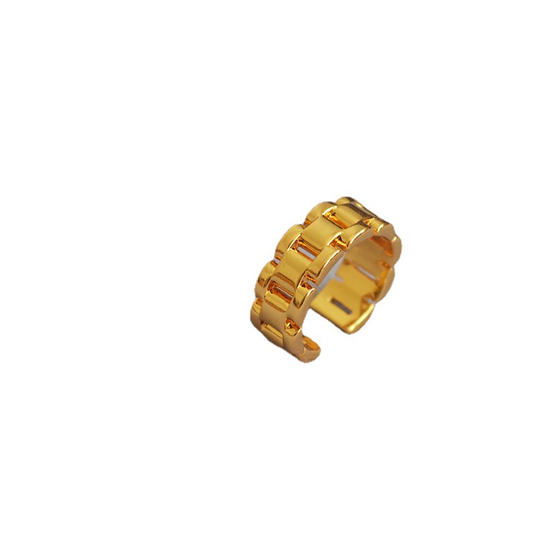 Brass Chain Ring Image 1
