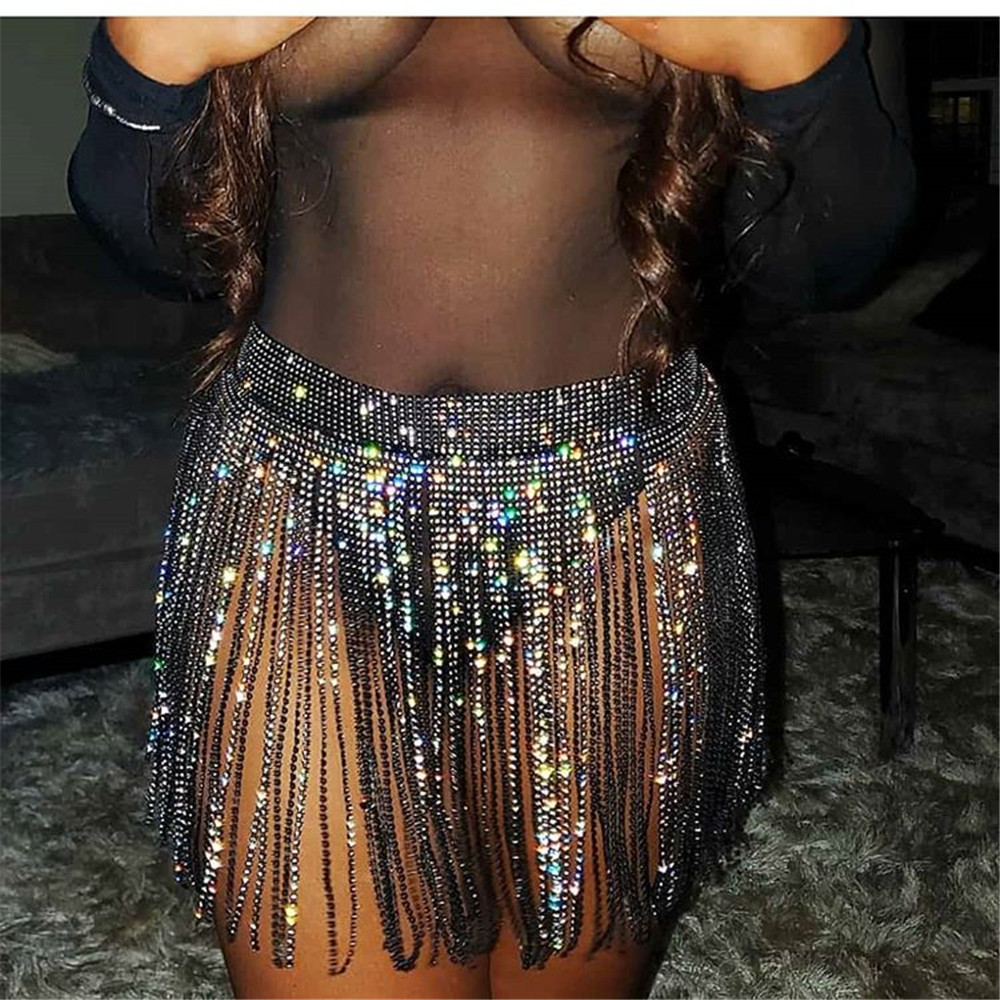 Rhinestone Skirt Image 2